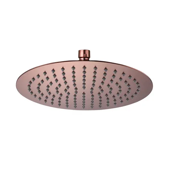 200mm Ceiling Mounted Overhead Shower Brushed Rose Gold