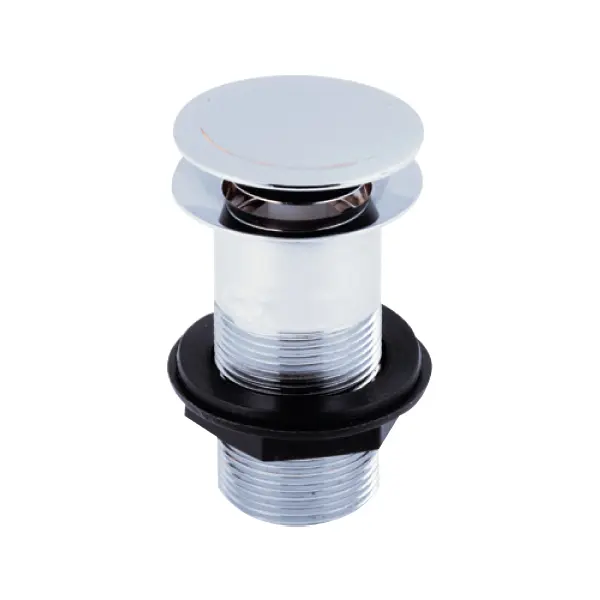 Unslotted CP Chrome Basin Waste