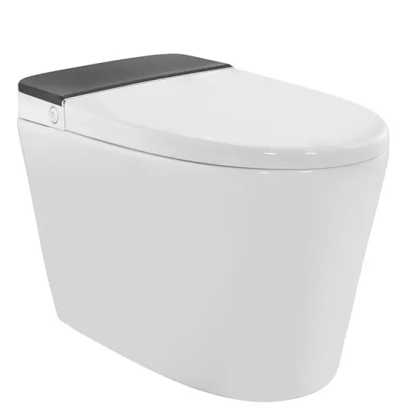 Jaquar White Aqua Fully Automatic Rimless Floor Mounted Toilet Electronic PP Seat Cover