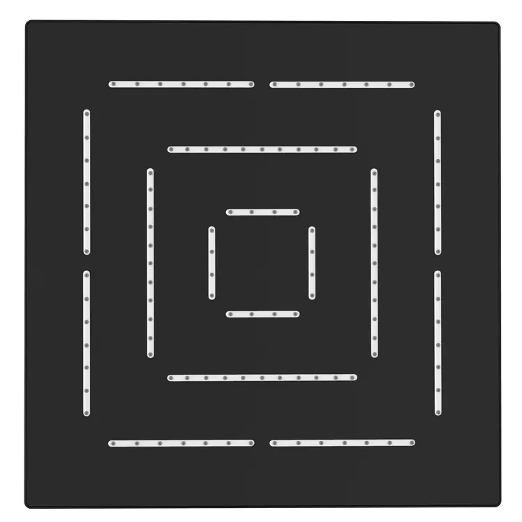 Jaquar Black Matt Kubix Prime Maze Single Function (200x200)