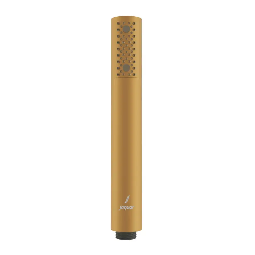 Jaquar Gold Matt PVD Florentine Prime Single Function Hand Shower