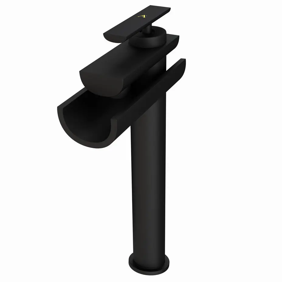 Artize Confluence Black Matt Single Lever Tall Boy Basin Mixer