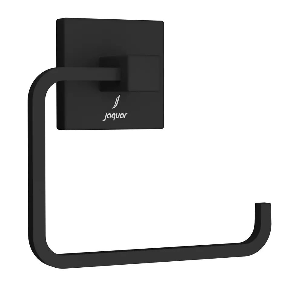 Jaquar Black Matt Kubix Prime Toilet Roll Holder