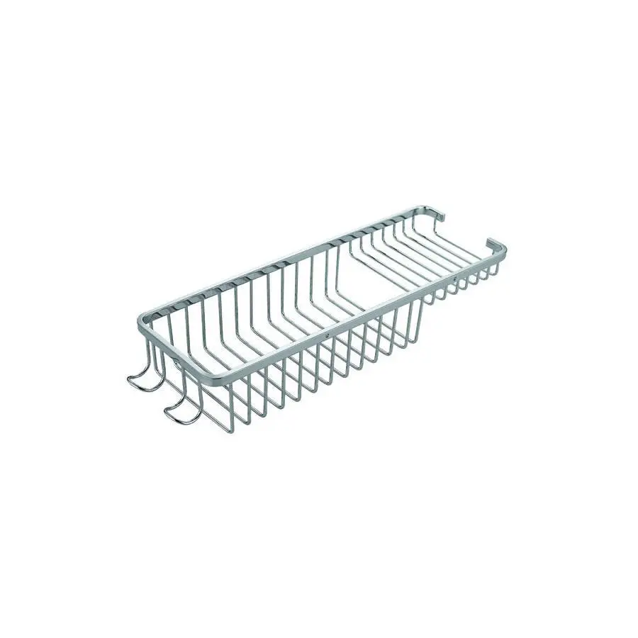 Wire Chrome Soap Basket with Hook