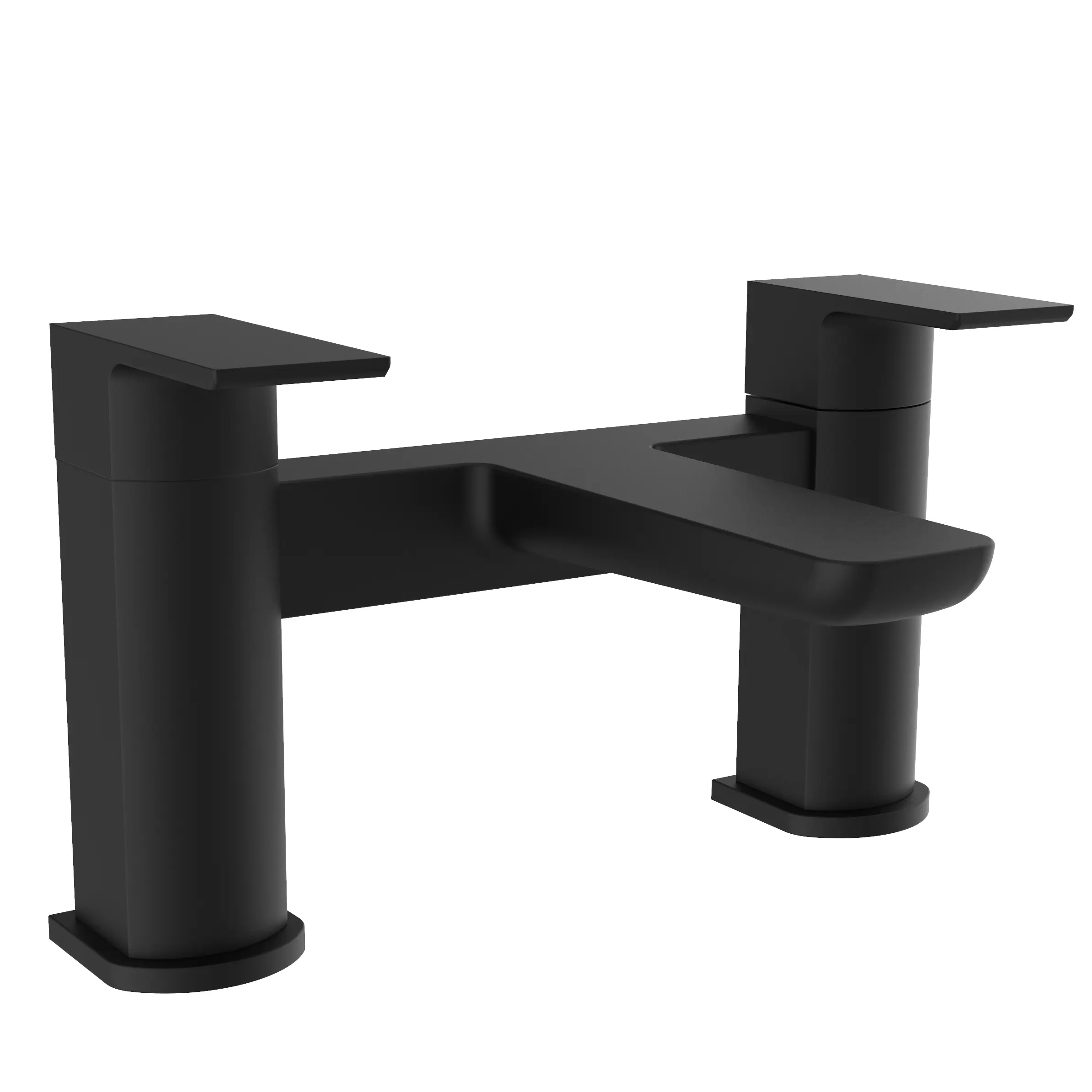 Kolt Matt Black Bath Filler Tap
