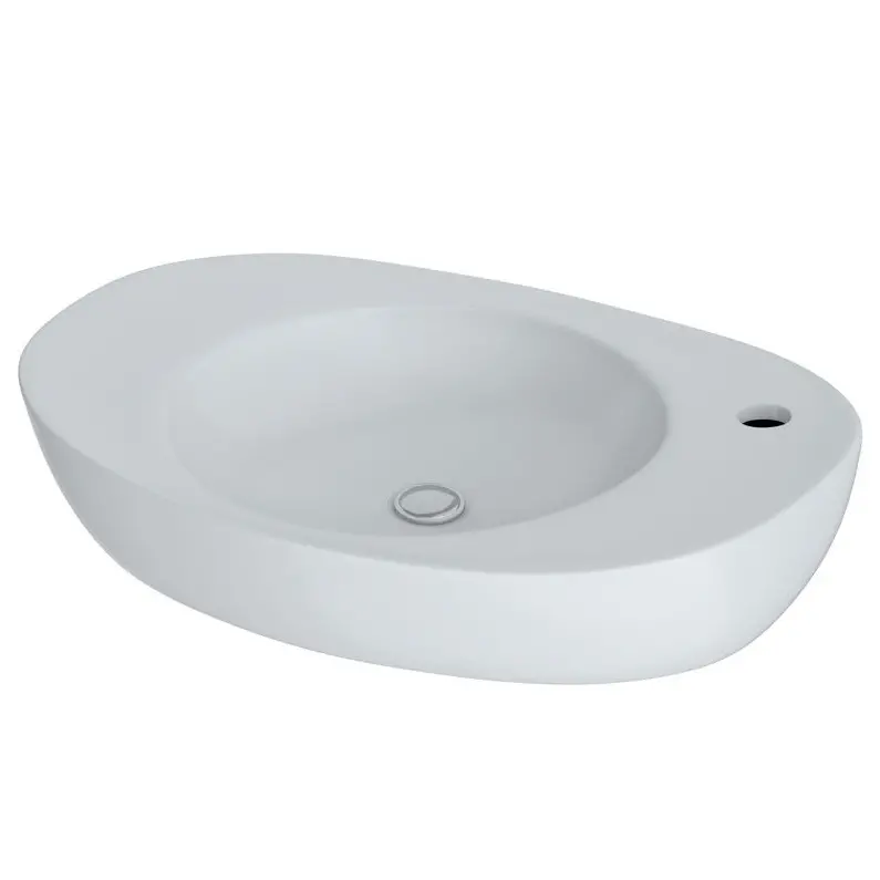 Artize Tailwater Counter Top White Basin 690x480mm