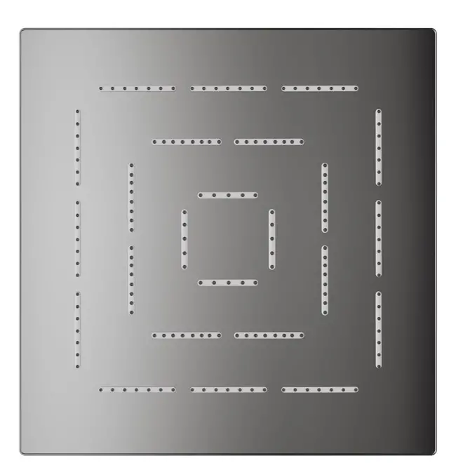 Jaquar Black Chrome Kubix Prime Maze Single Function (240X240mm)