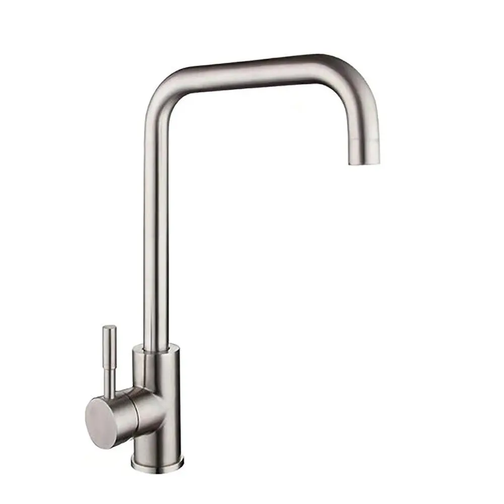 Decor single lever kitchen mixer tap Brushed Nickel