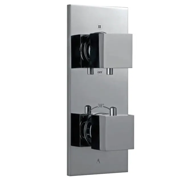 Artize Thermatik-S in-wall thermostatic shower valve with 3-way outlets