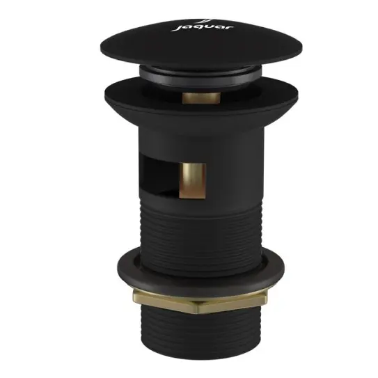 Jaquar Allied Click Clack Basin Slotted Waste Black Matt