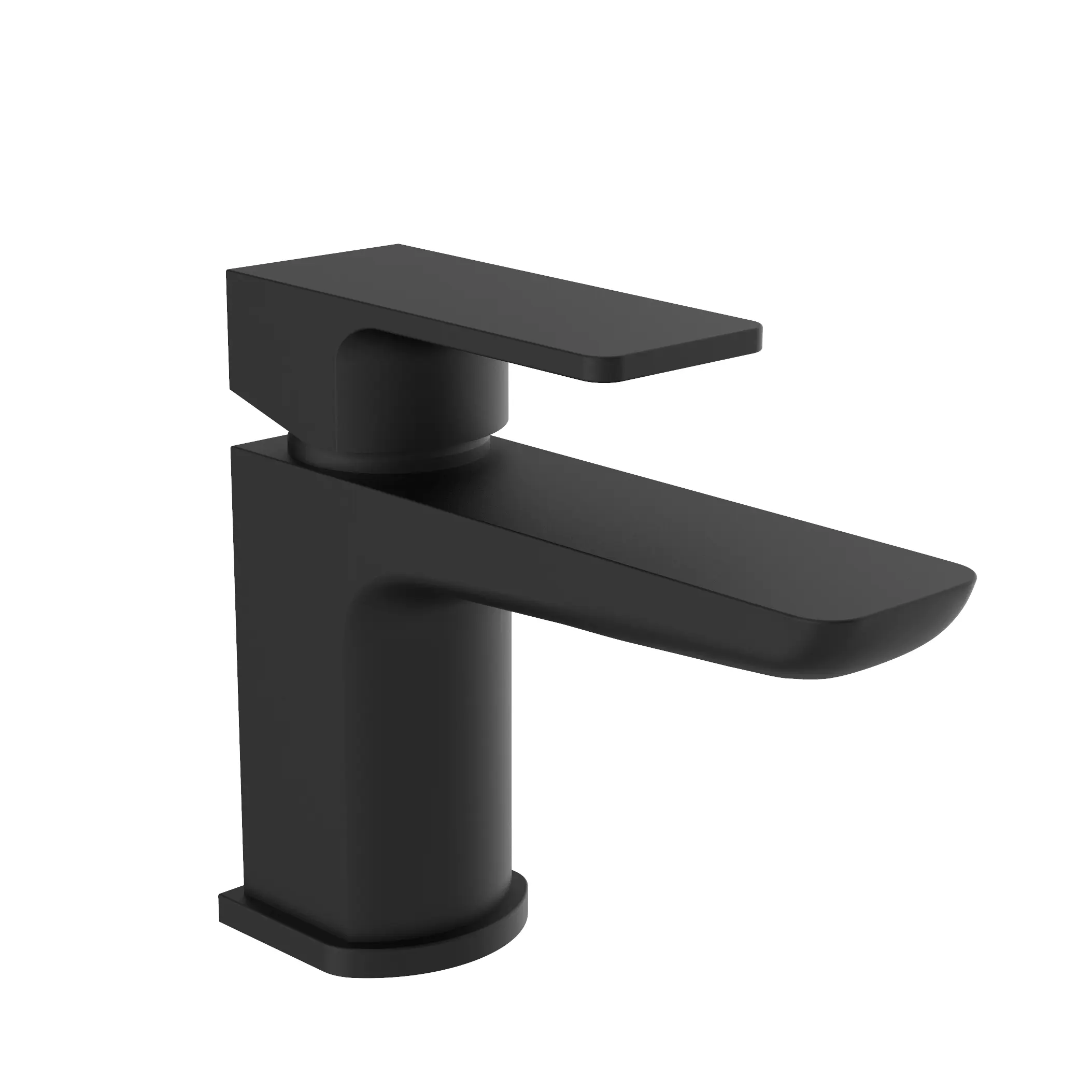 Kolt Matt Black Mini Mono Basin Mixer Tap