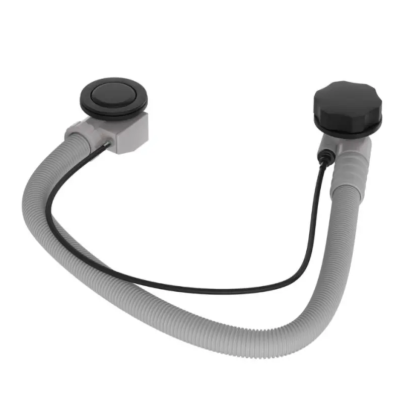 Drain pipe 80cm With Overflow-JWA-BLM-DRNPIPE80