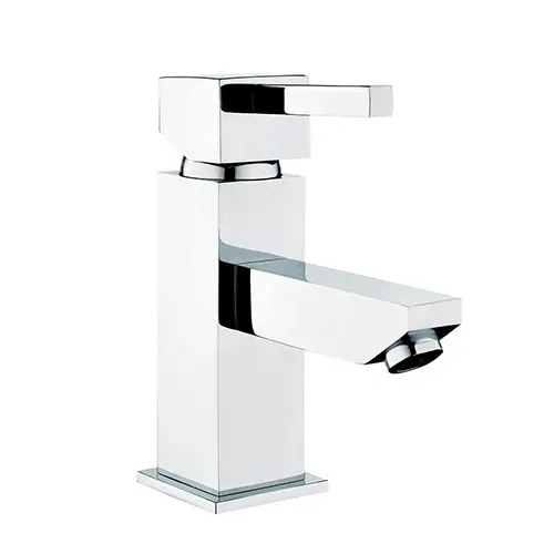 Trento Single Lever Basin Mixer With Basin Waste Chrome Plated