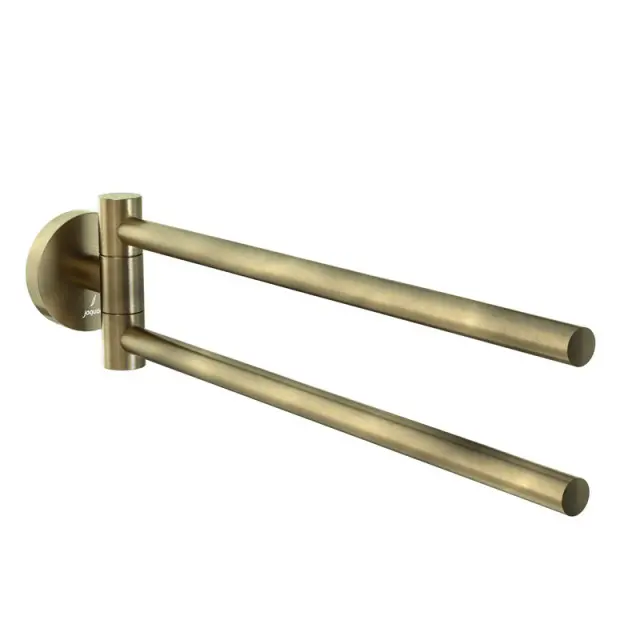 Jaquar Antique Bronze Continental Swivel Towel Holder Twin Type Image 0