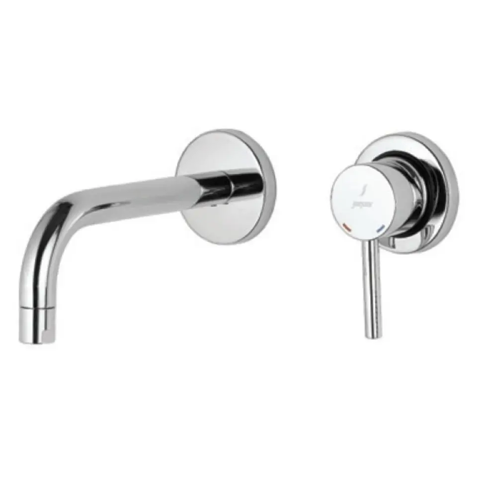 Jaquar Florentine Chrome Exposed Parts kit of Single Lever Basin Mixer Wall Mounted