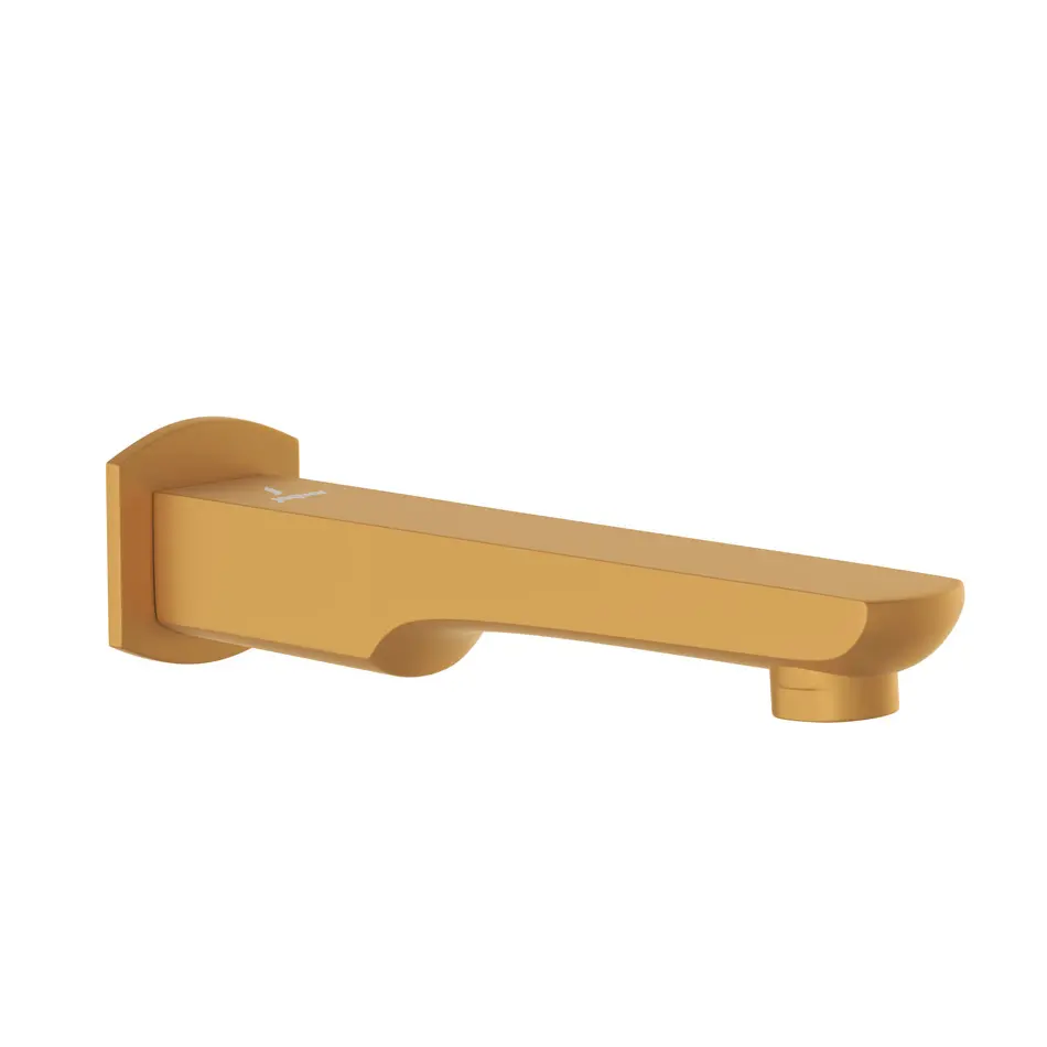 Jaquar Kubix Gold Matt PVD Prime Bath Spout 15mm inlet