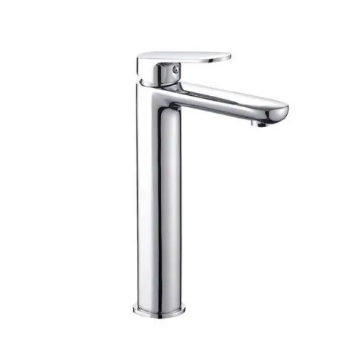 Mabel Single Lever Tall Basin Mixer Chrome Plated