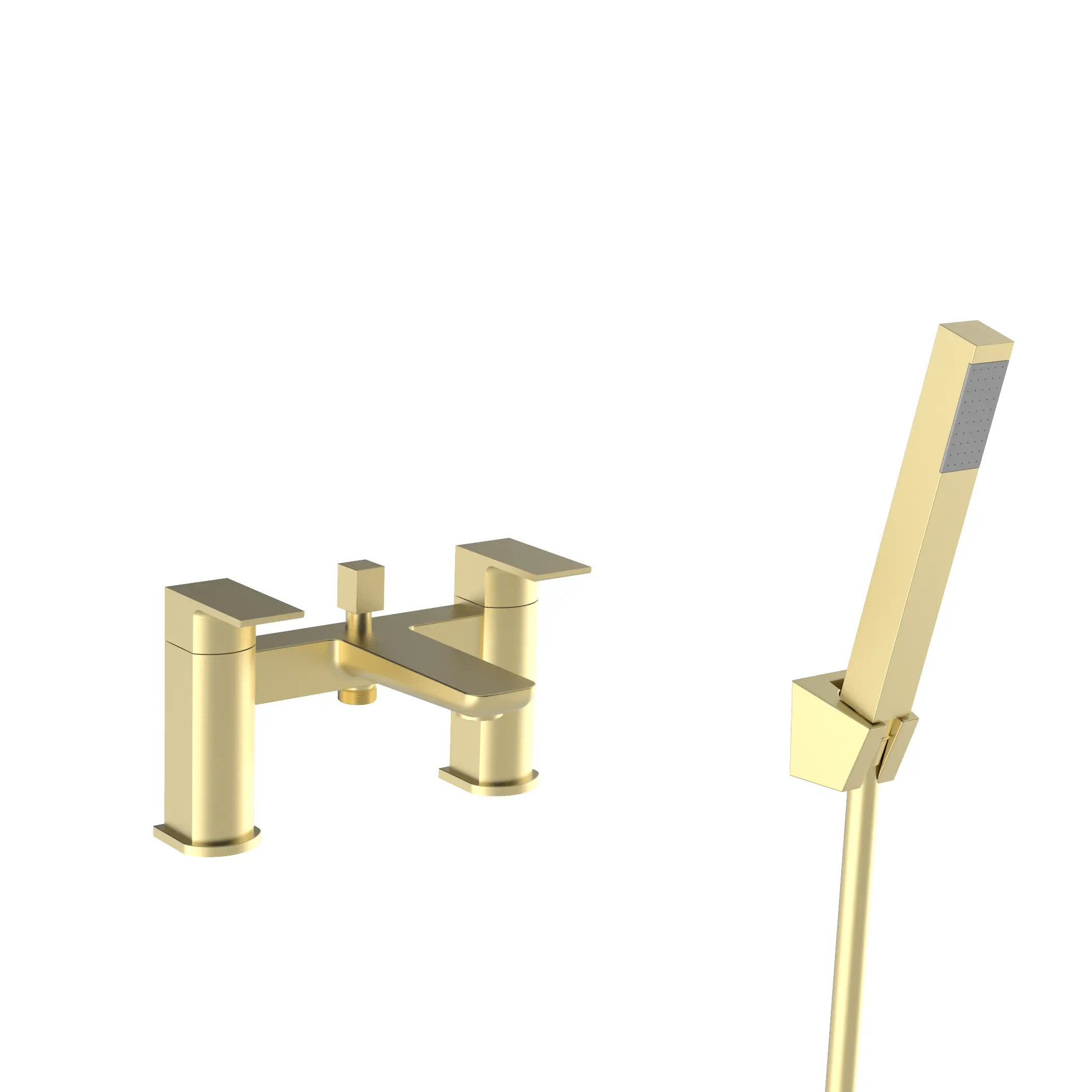 Kolt Brushed Brass Bath Shower Mixer Tap