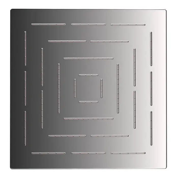 Jaquar Black Chrome Kubix Prime Maze Single Function (300X300mm)