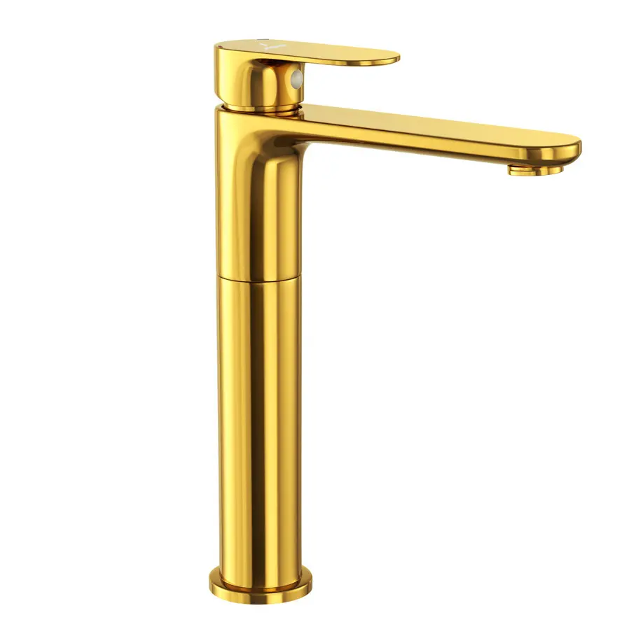 Jaquar Opal Gold Bright PVD Prime Extended Mono Basin Mixer Prime Extended Mono Basin Mixer