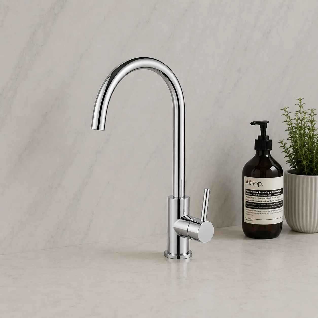 Desire Single Lever Kitchen Mixer Tap Chrome